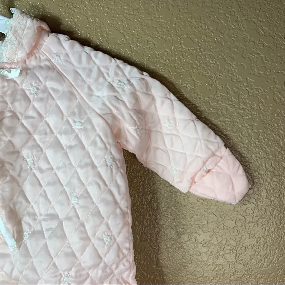 Vintage Little Me baby girl light pink sleep sack‎